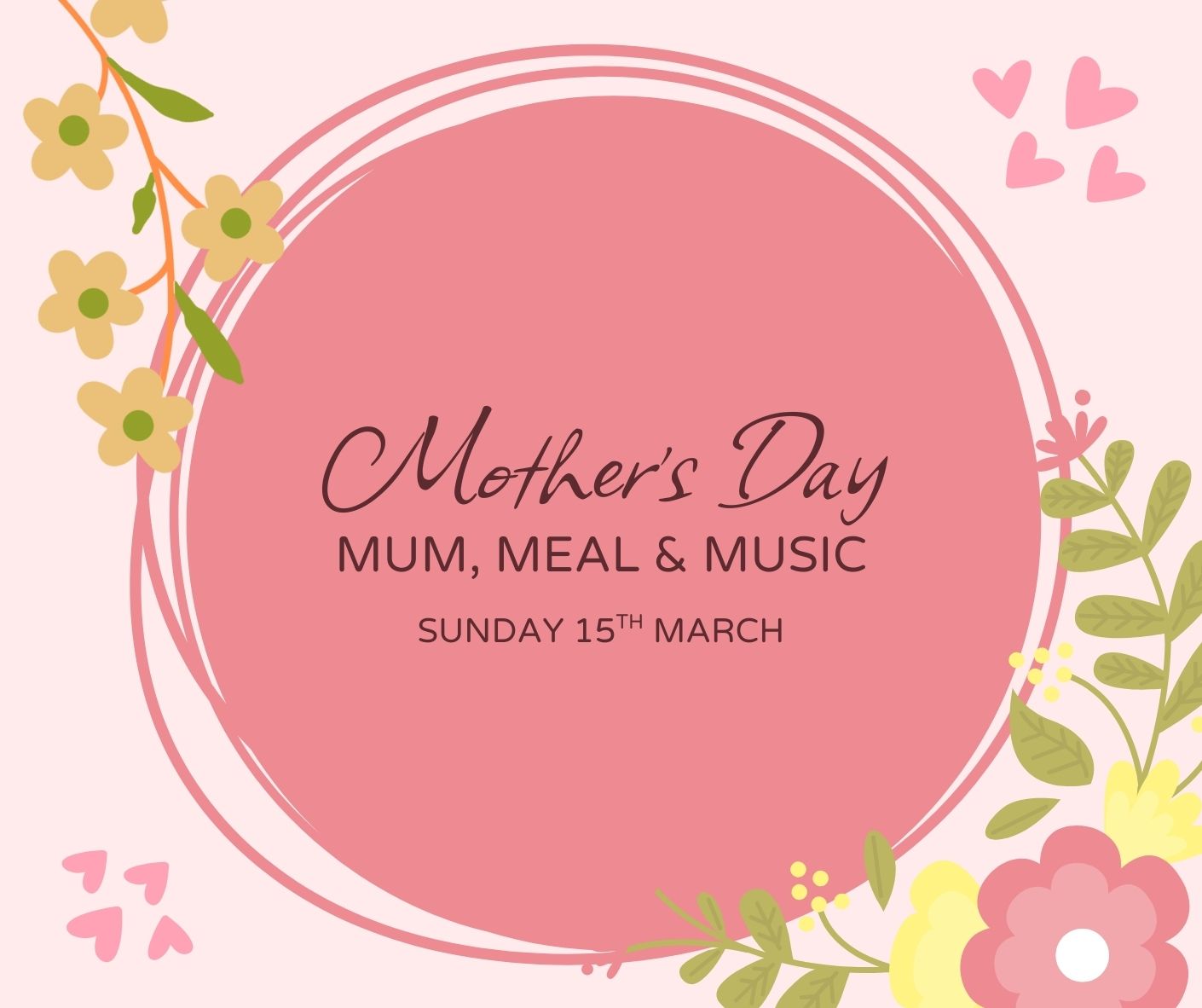 Mother's Day: Mum, Meal & Music