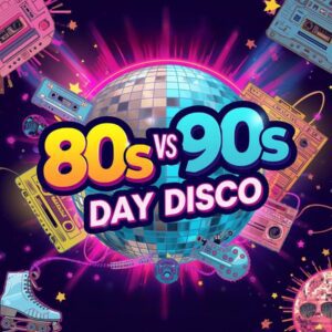 80s v 90s Day Disco